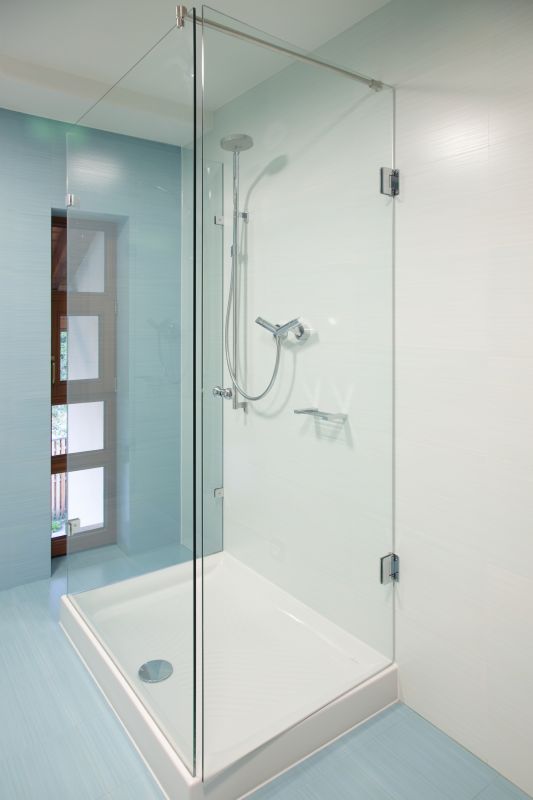 Glass Panel Shower