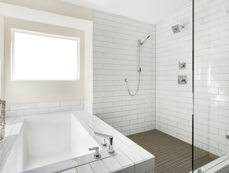 Renovated Shower Spaces
