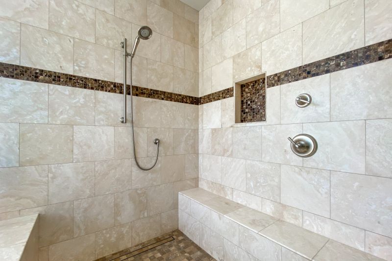 Walk-In Shower with Niche Storage